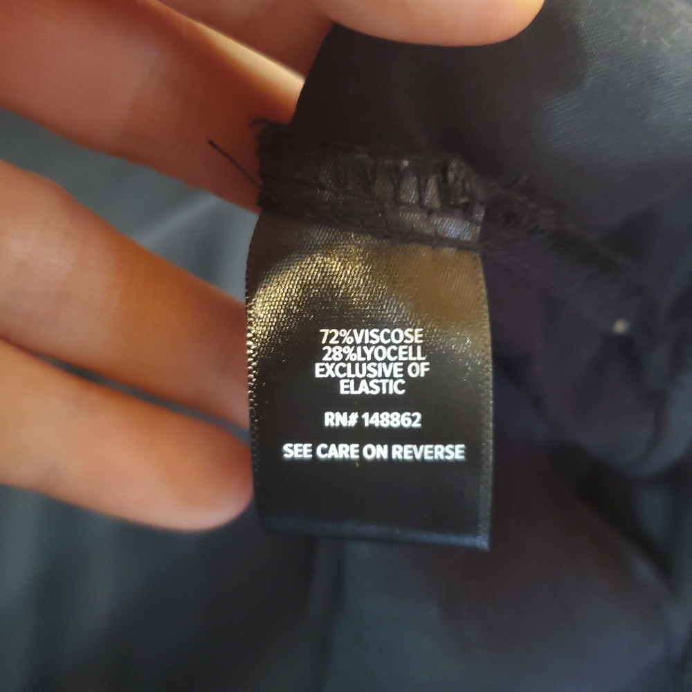 Torrid Midi Challis Sweetheart Dress. Sleeveless. Smocked Bust. Black. 3X. Plus. - Picture 8 of 11